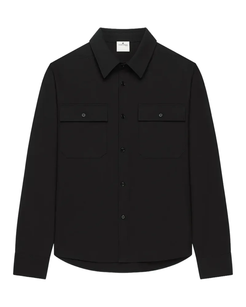 Courrèges Hemd mit Stickerei - Schwarz Schwarz