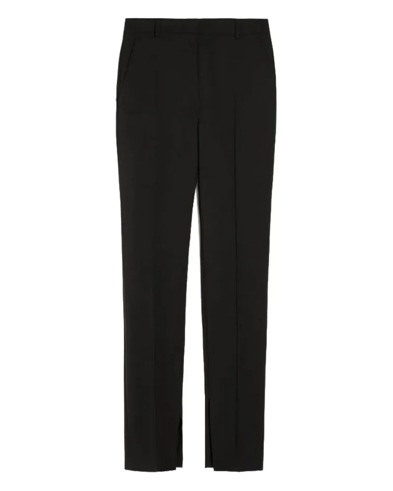 SPORTMAX Hose mit seitlichem Schlitz - Schwarz Schwarz