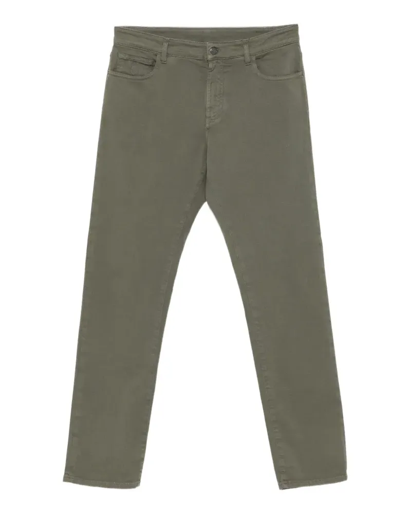 Canali straight-leg five-pocket jeans - Grün Grün