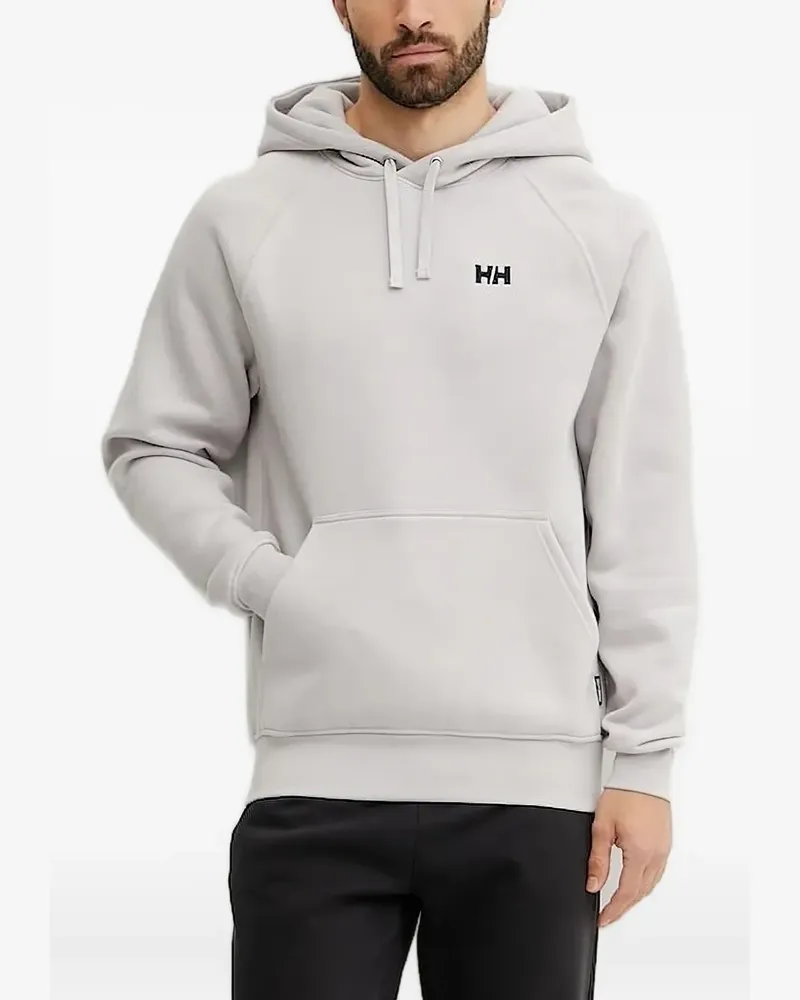 Helly Hansen Hoodie mit Logo-Stickerei - Grau Grau