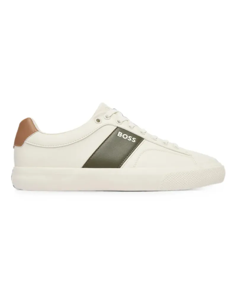 HUGO BOSS logo-print sneakers - Weiß Weiß
