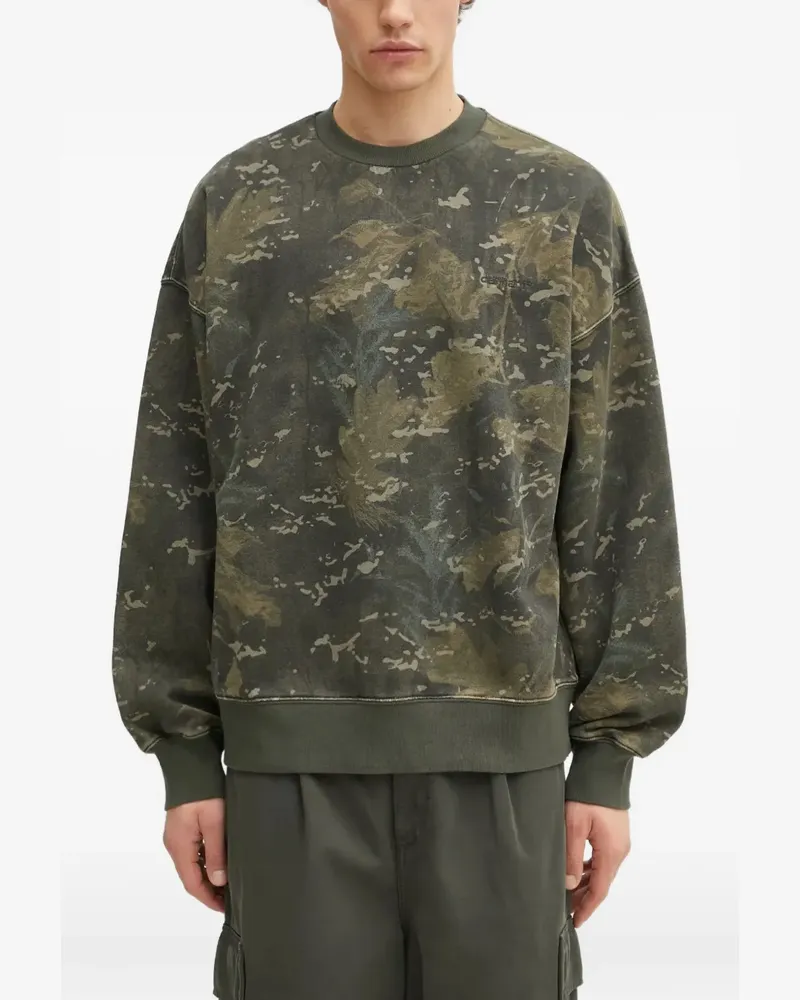 Carhartt WIP camouflage-pattern sweatshirt - Grün Grün