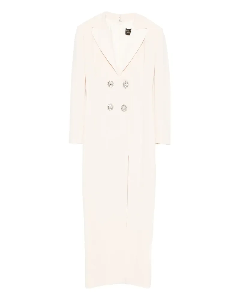 Simona Corsellini Kleid mit Verzierung - Nude Nude