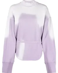 ATTICO Sweatshirt mit Batikmuster Violett