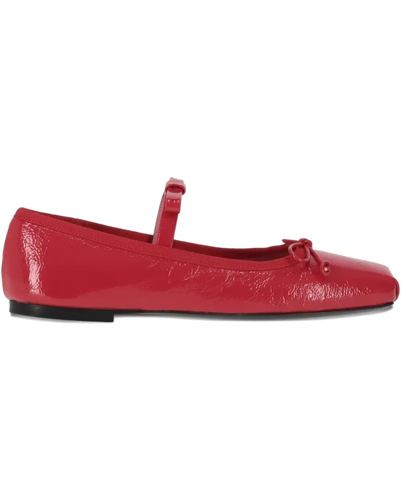 Vivetta bow-detail ballet flats - Rot Rot
