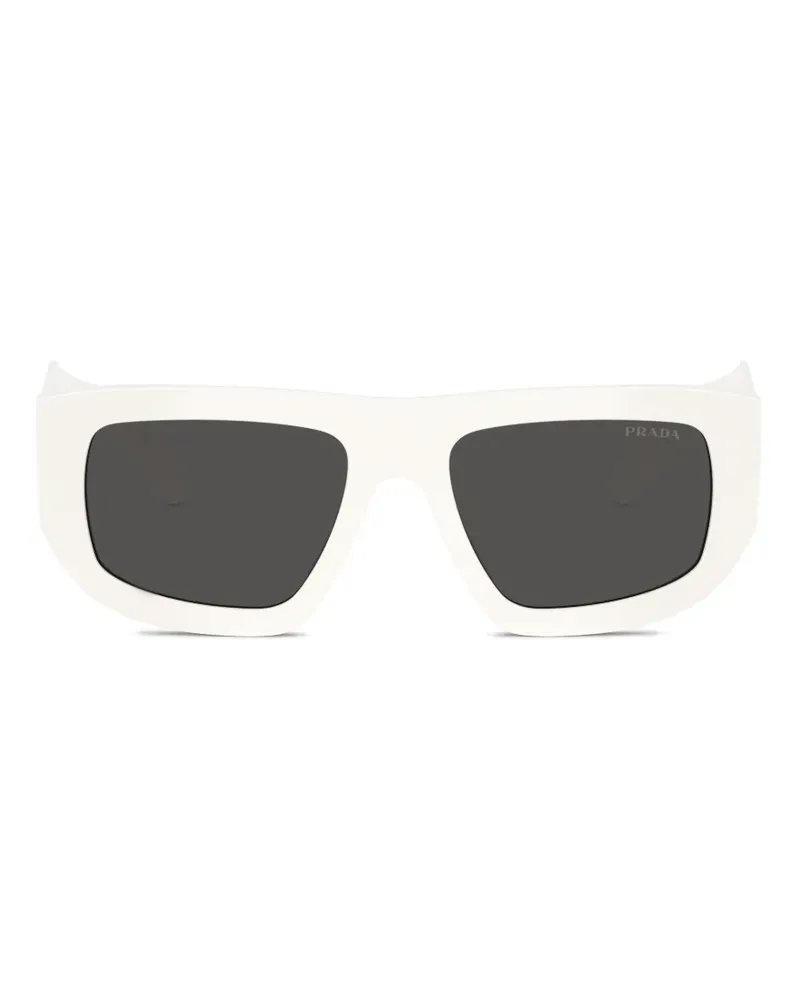 Prada square-frame sunglasses - Weiß Weiß