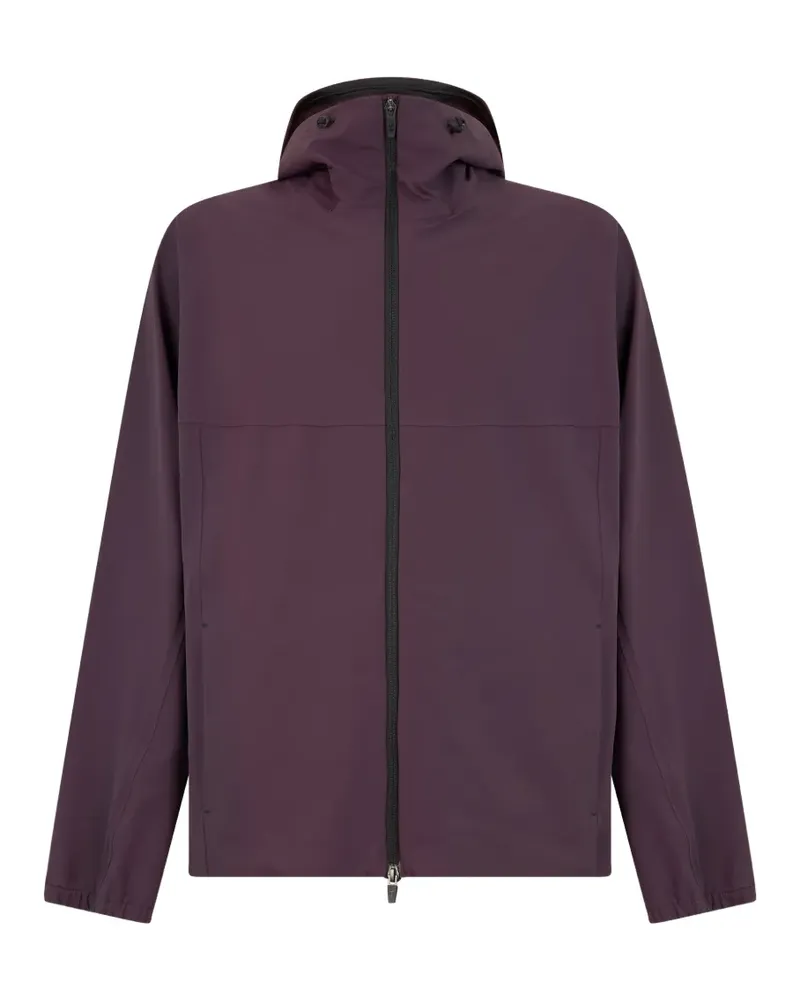 Herno Kapuzenjacke mit Reißverschluss - Violett Violett