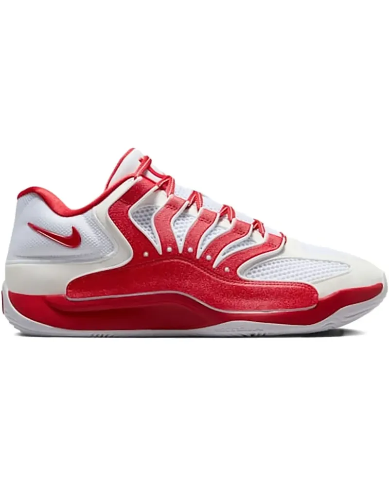 Nike KD18 TB "University Red" Sneakers - Weiß Weiß