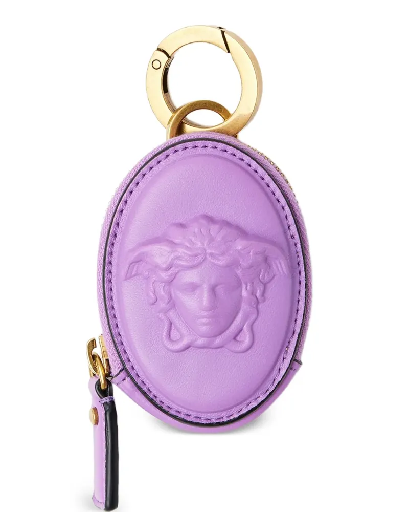 Versace Ovale Medusa Münzbörse - Violett Violett