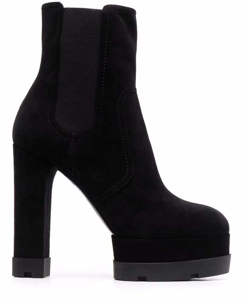 Casadei Nancy Stiefel - Schwarz Schwarz