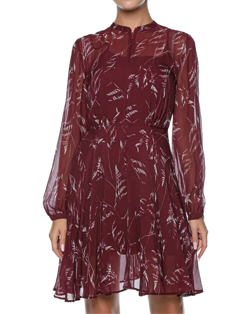 Armani Exchange Kleid mit Print - Rot Rot