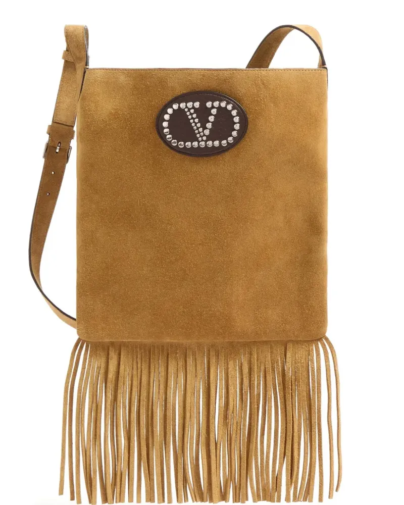 Valentino Garavani Nellcôte Schultertasche - Nude Nude