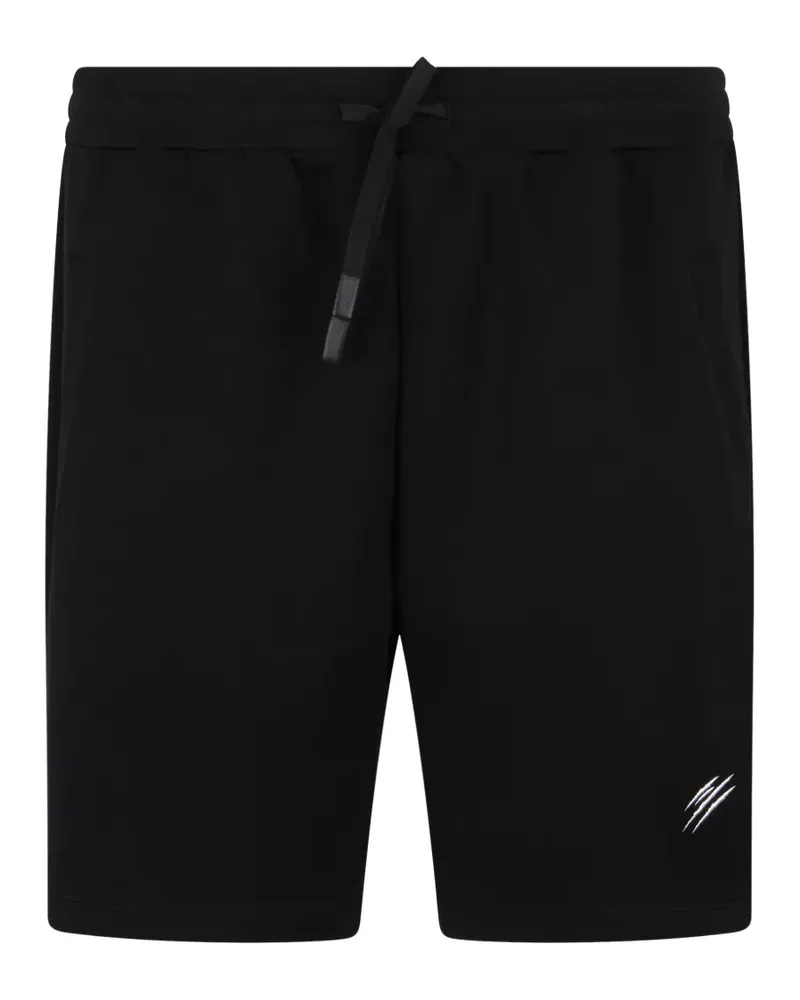 Philipp Plein Shorts mit elastischem Bund - Schwarz Schwarz