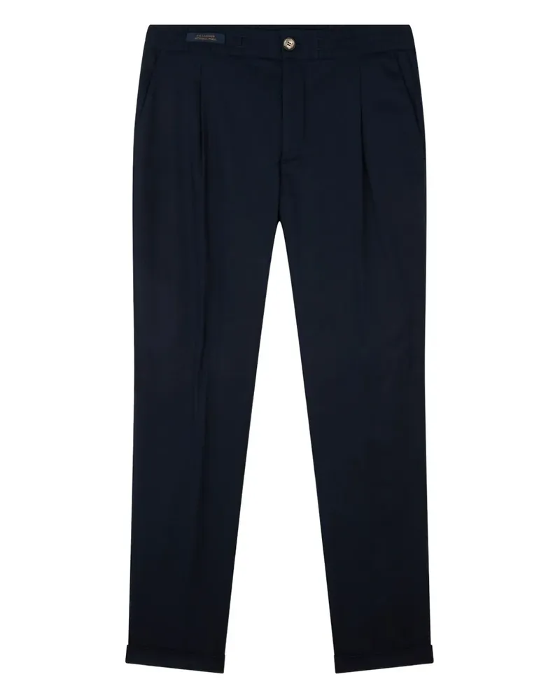 Paul & Shark buttoned-pocket chinos - Blau Blau