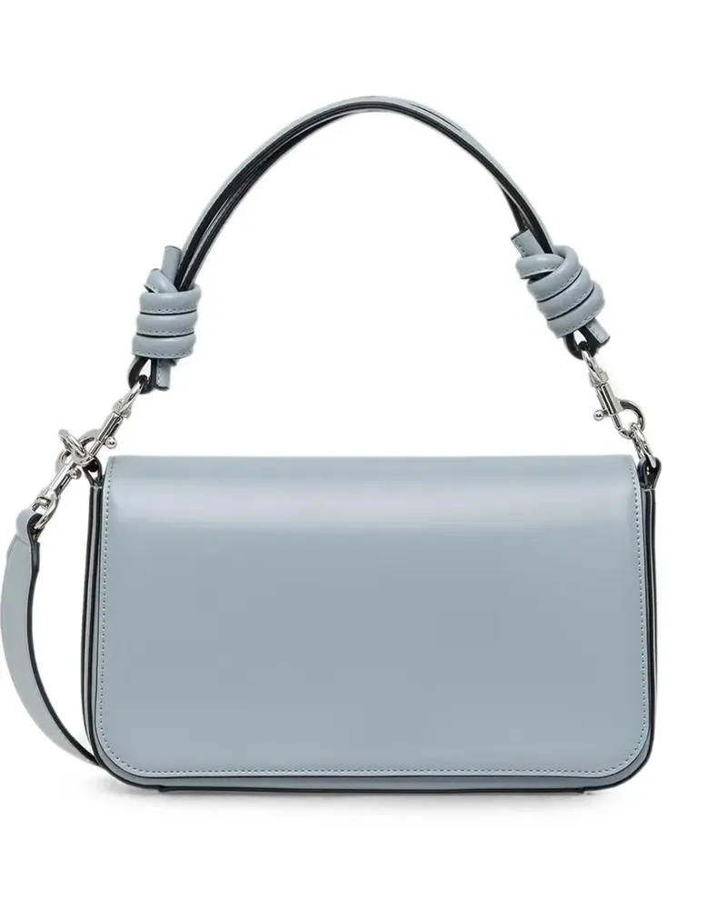 Benetton Be Bag knot-detail shoulder bag - Blau Blau