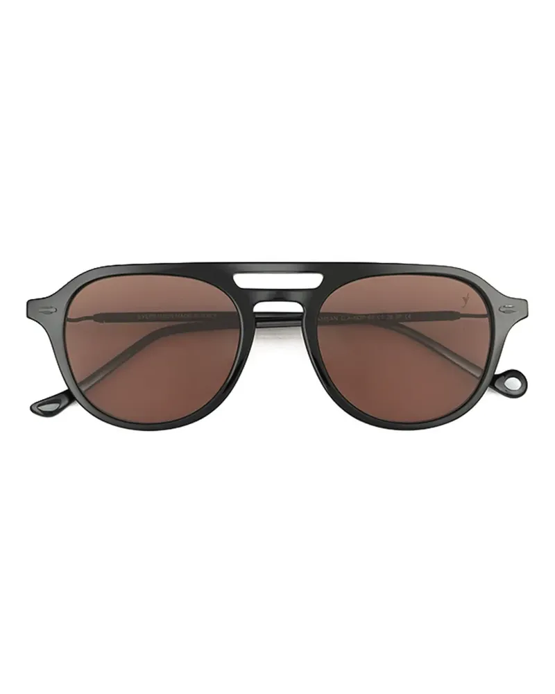 Eyepetizer Namsan Pilotenbrille - Schwarz Schwarz