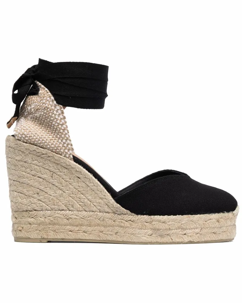 Castañer Chiara Wedge-Espadrilles - Schwarz Schwarz
