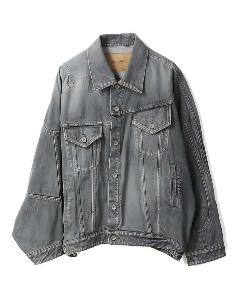 Doublet denim jacket - Grau Grau