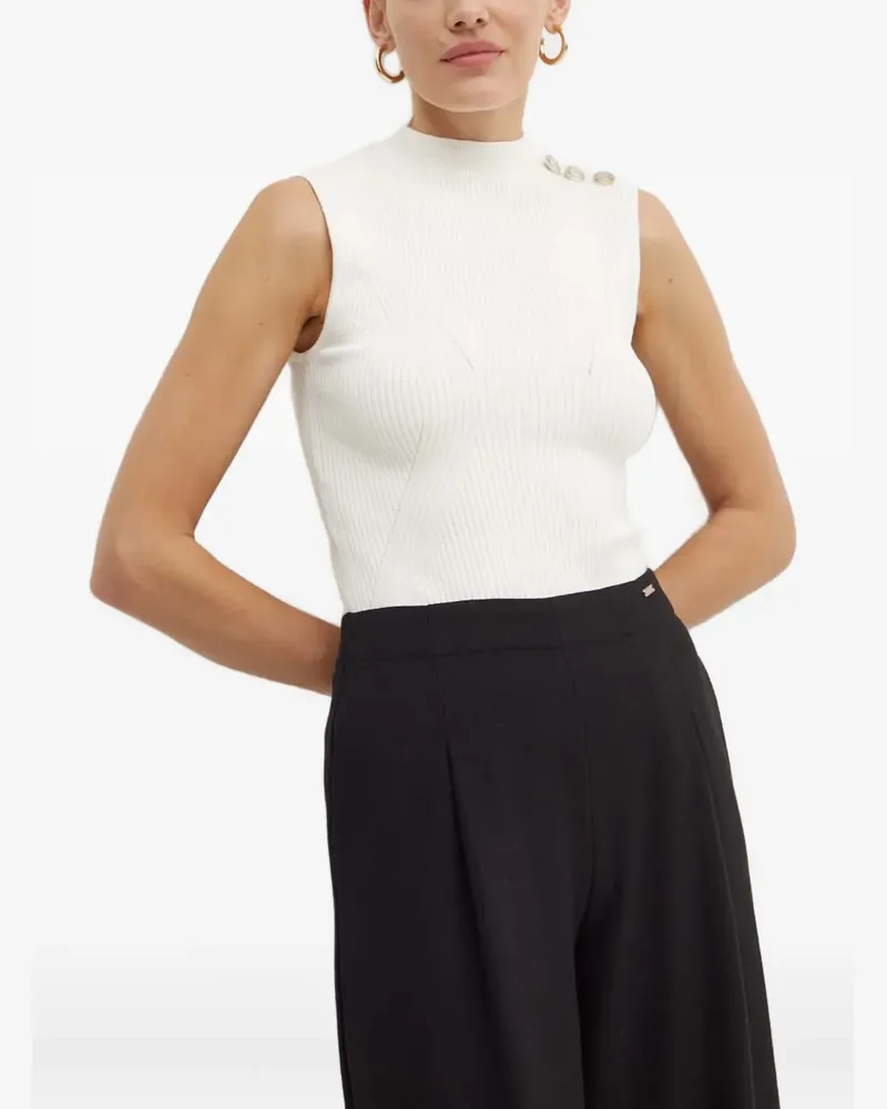 MARCIANO Los Angeles Top mit Knöpfen - Weiß Weiß