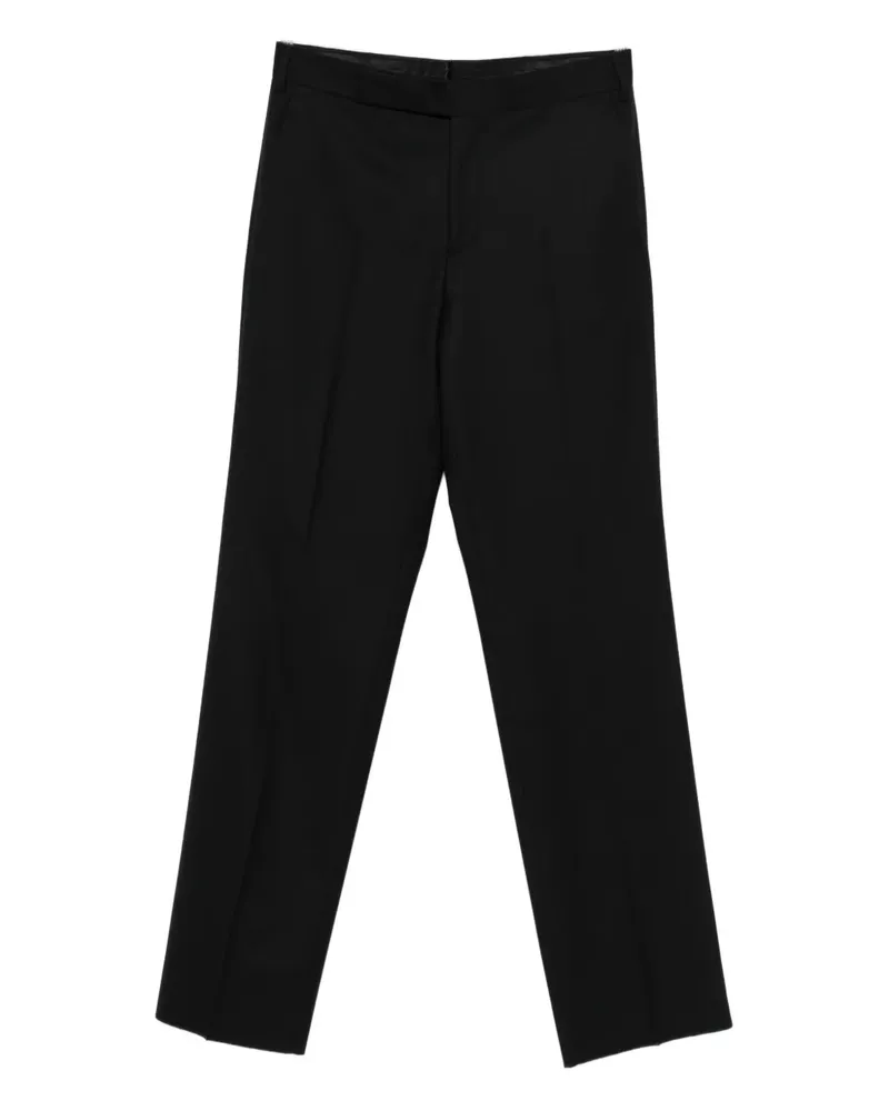 LARDINI Hose mit Bügelfalten - Schwarz Schwarz