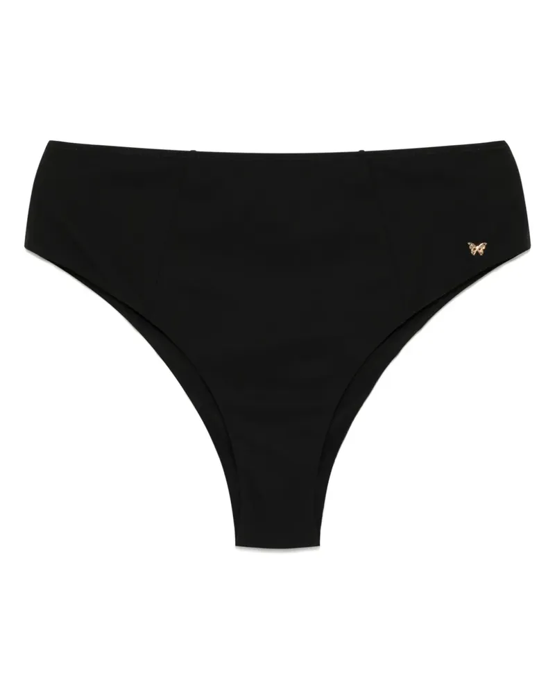 Kiki De Montparnasse Echauffe Bikinihöschen - Schwarz Schwarz