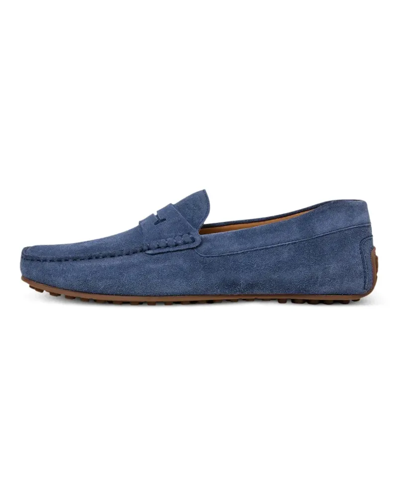 Hackett Loafer aus Wildleder - Blau Blau