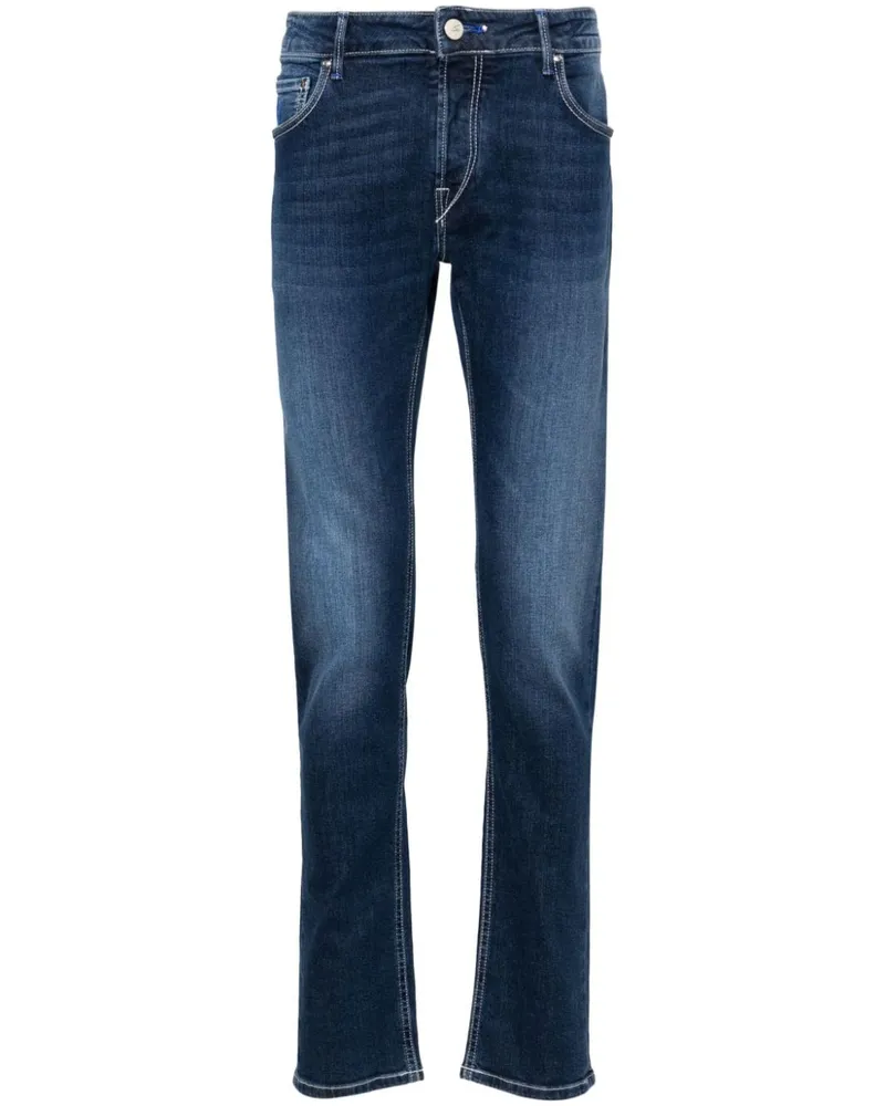 Hand Picked Orvieto Slim-Fit-Jeans Blau