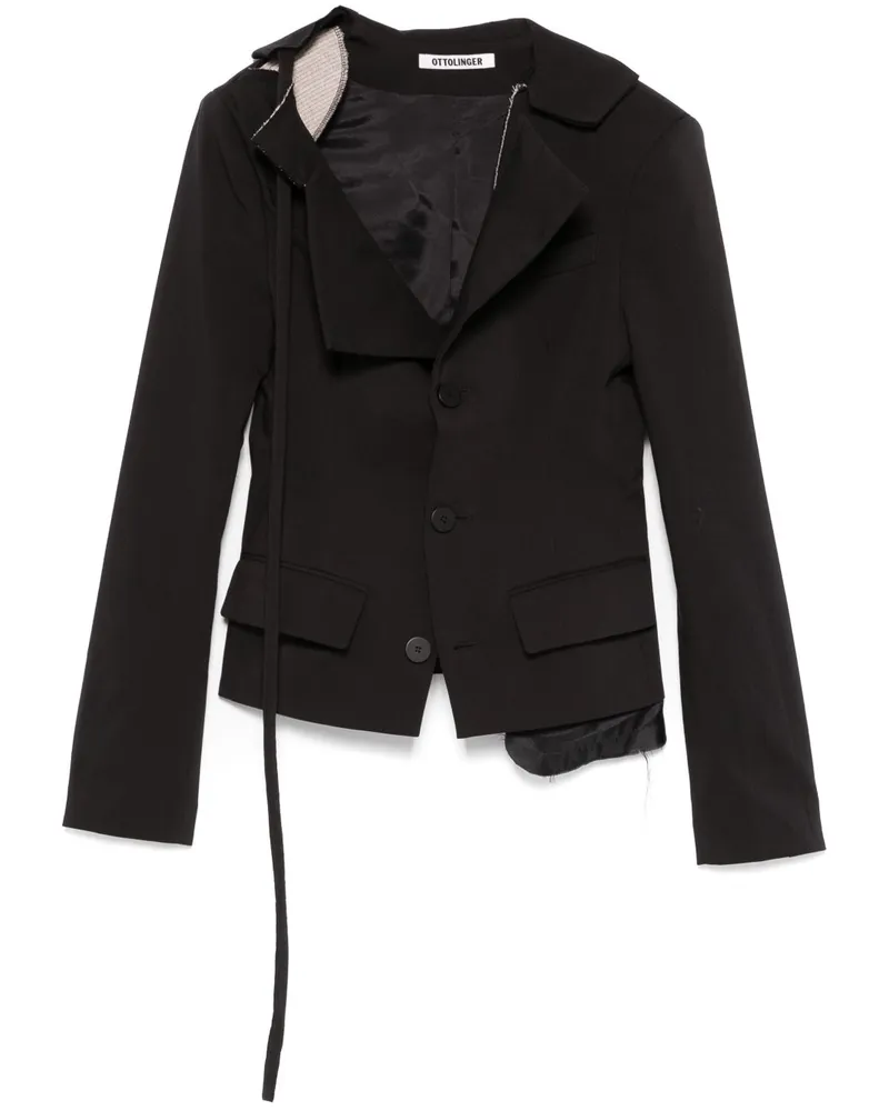 OTTOLINGER Sakko im Deconstructed-Look - Schwarz Schwarz