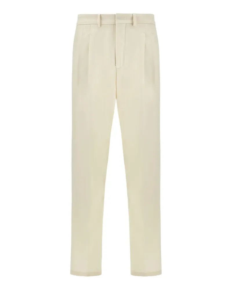 Paul & Shark double pleats logo trousers - Nude Nude