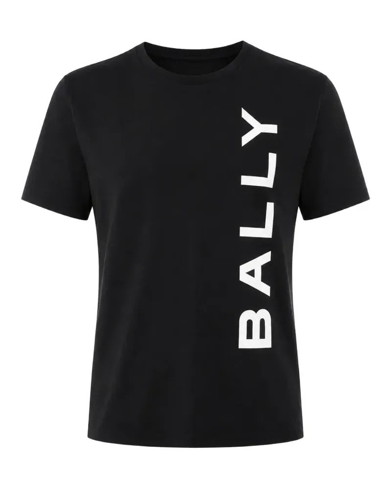 Bally T-Shirt mit Logo-Print - Schwarz Schwarz
