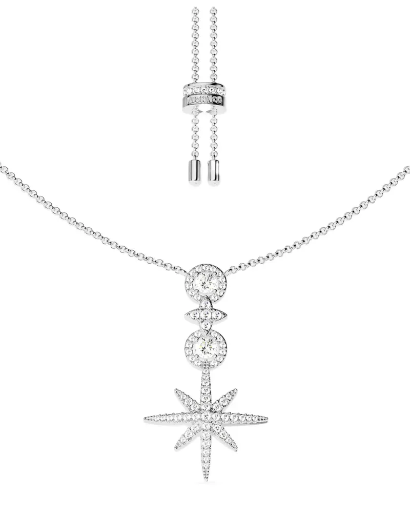 APM Monaco Météorites star-pendant necklace - Weiß Weiß