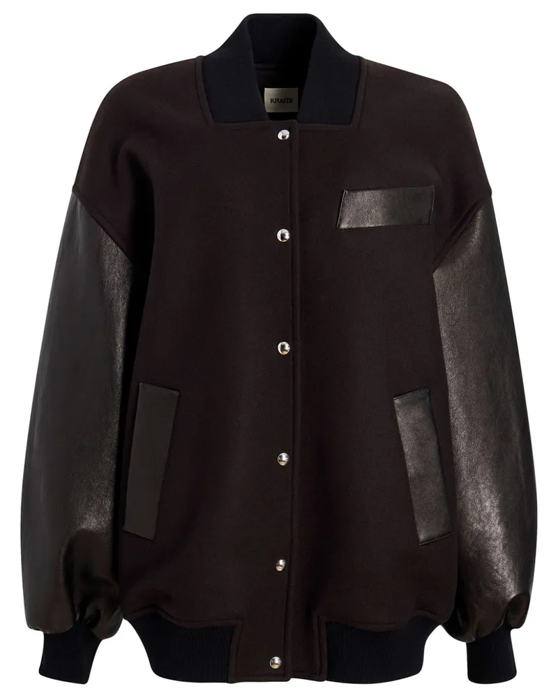 KHAITE Spencer Jacke - Braun Braun