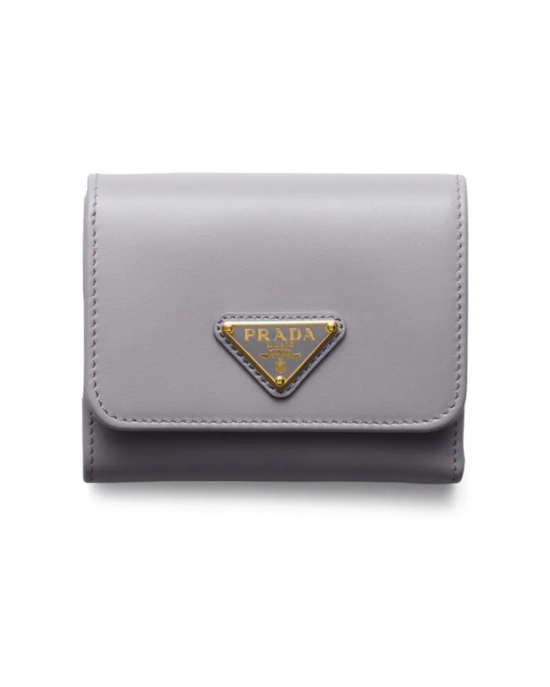 Prada Kleines Portemonnaie - Grau Grau