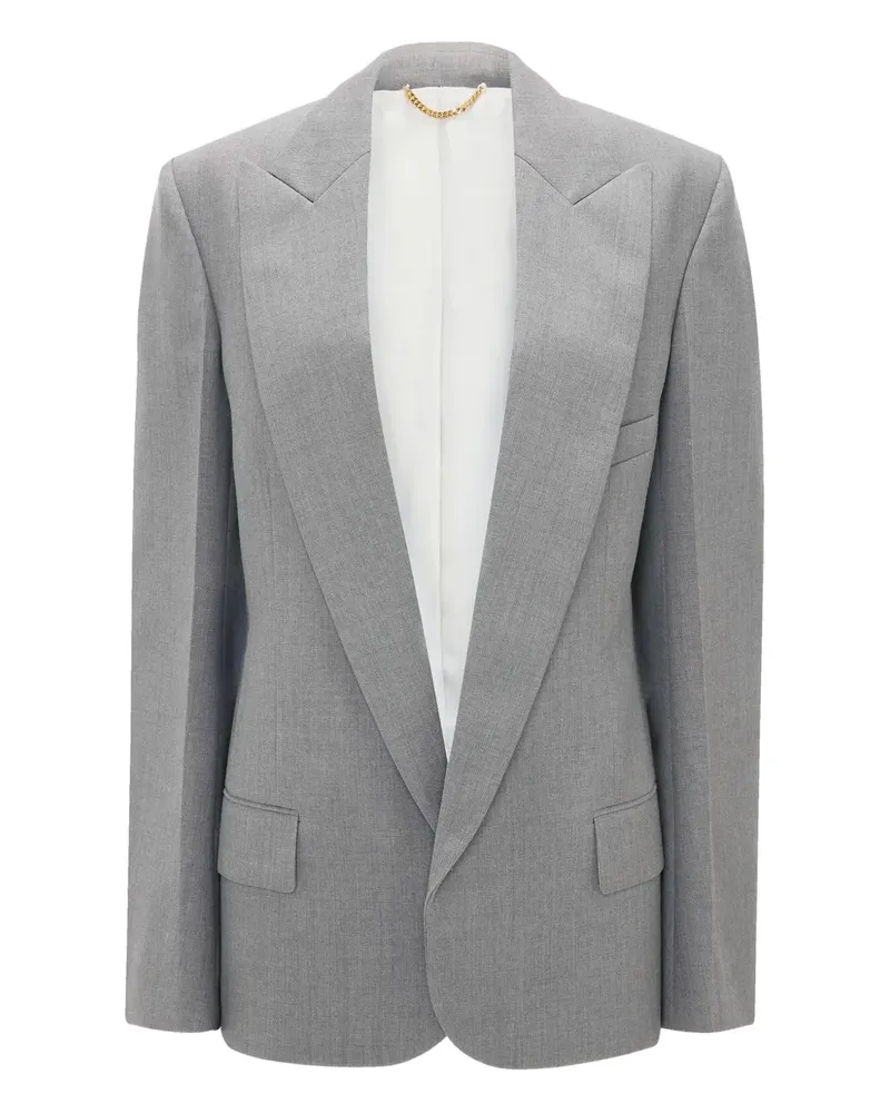 Victoria Beckham Jacke mit Design-Ärmeln - Grau Grau