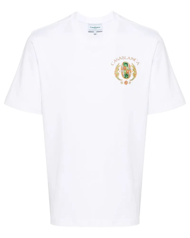 Casablanca Paris Joyaux D'Afrique T-Shirt - Weiß Weiß