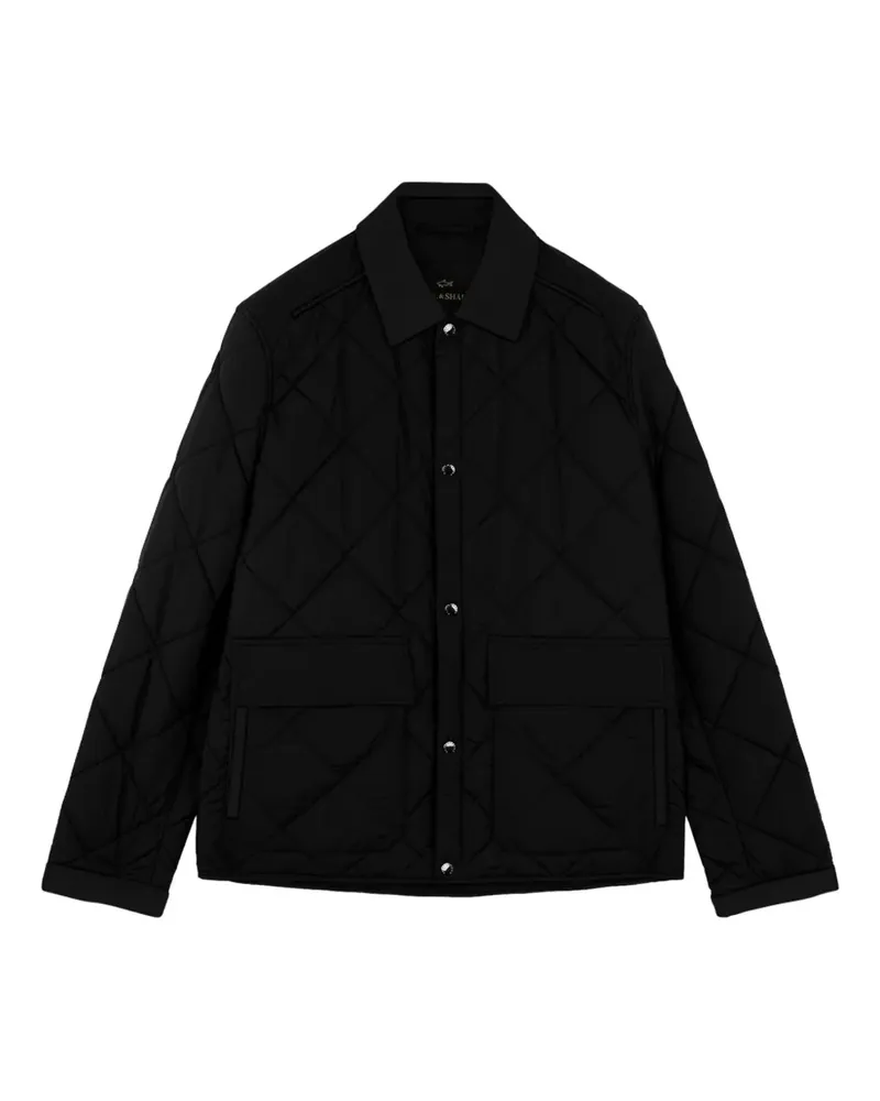 Paul & Shark quilted technical jacket - Schwarz Schwarz