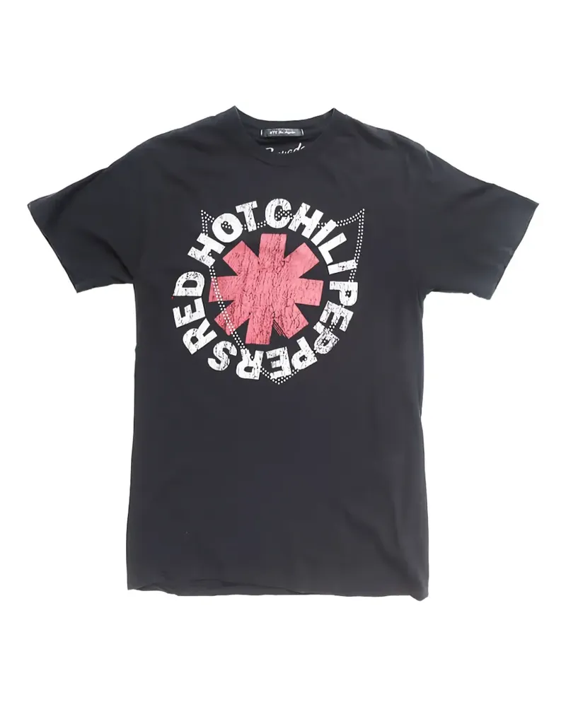 HTC Hollywood Trading Company Red Hot Chili Peppers T-Shirt - Schwarz Schwarz