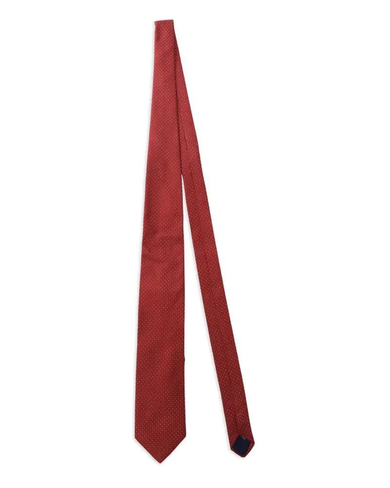 Tombolini Krawatte aus Seide - Rot Rot