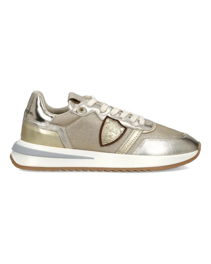 Philippe Model Tropez 2.1 Sneakers mit Shield-Patch - Gold Gold