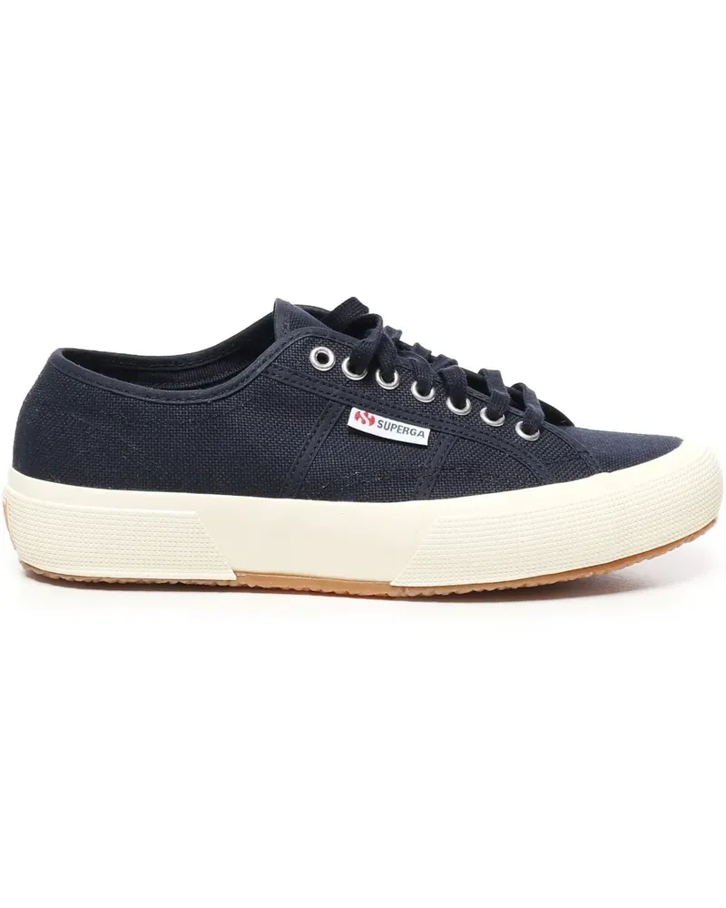 Superga Canvas-Sneakers mit Schnürung - Blau Blau