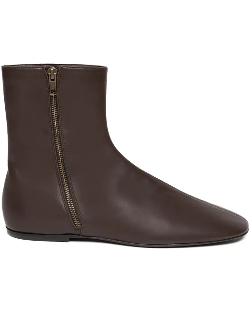 Dries van Noten Sock-Boots mit Reißverschluss - Braun Braun