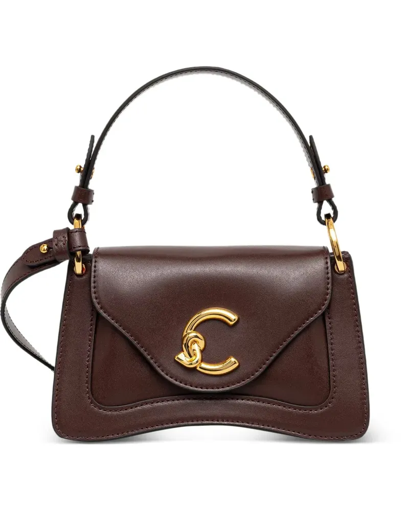 Coccinelle Schultertasche aus Leder - Braun Braun