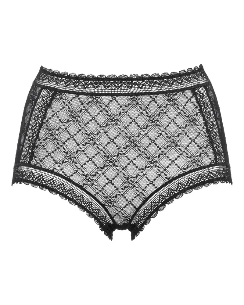 Eres Roseraie Slip mit hohem Bund - Schwarz Schwarz