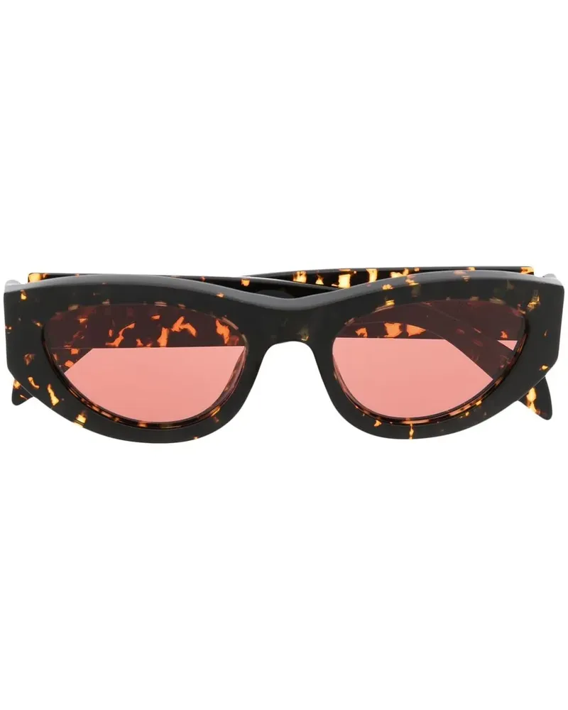 Marni Sonnenbrille in Schildpattoptik - Braun Braun