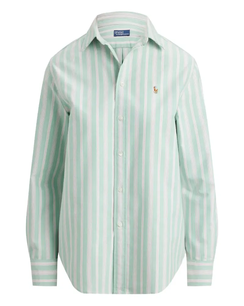 Ralph Lauren Gestreiftes Hemd - Grün Grün