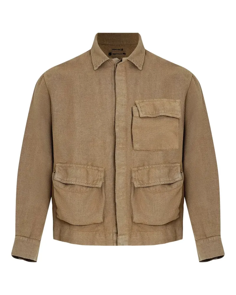 Osklen Jacke aus Leinen - Nude Nude