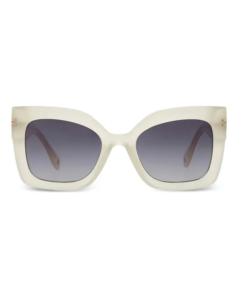 Marc Jacobs Cat-Eye-Sonnenbrille mit Vollrand - Nude Nude