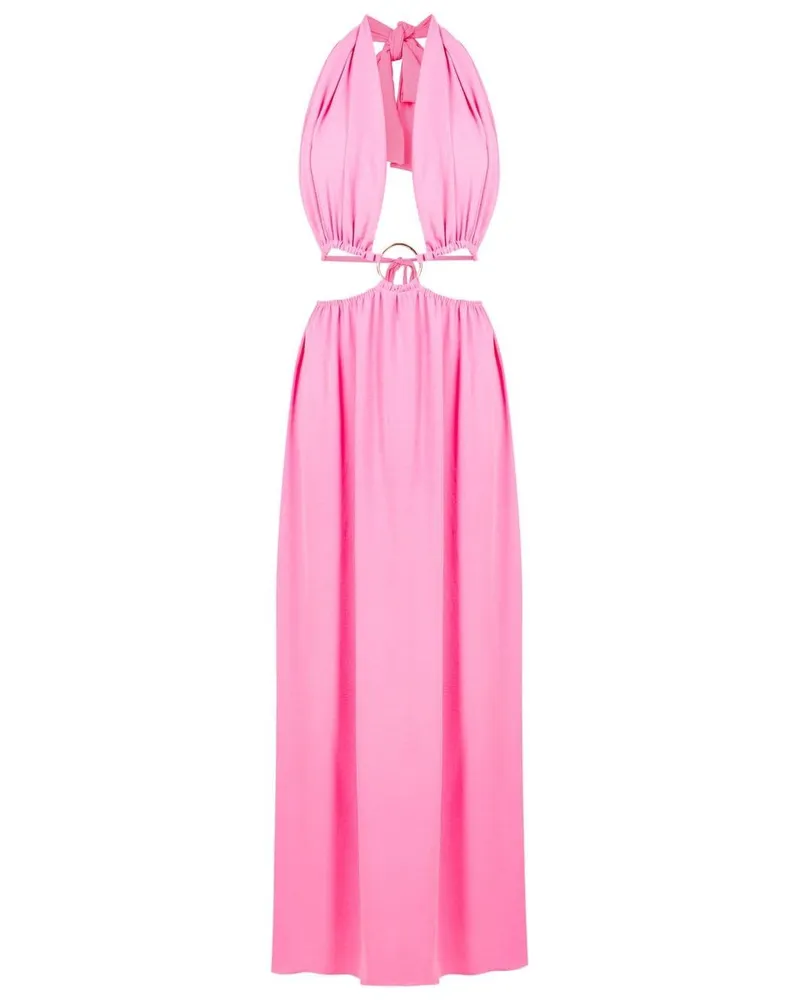 OLYMPIAH Maxikleid mit Cut-Outs Rosa