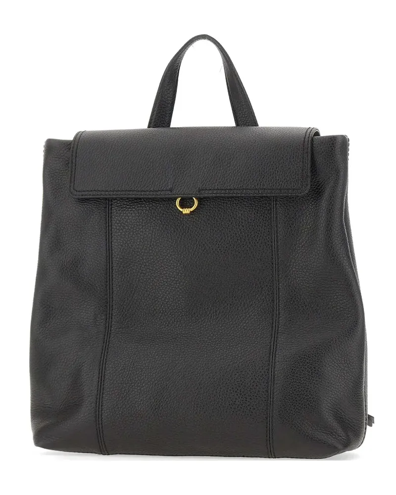 Gianni Chiarini Vicky hammered leather backpack - Schwarz Schwarz
