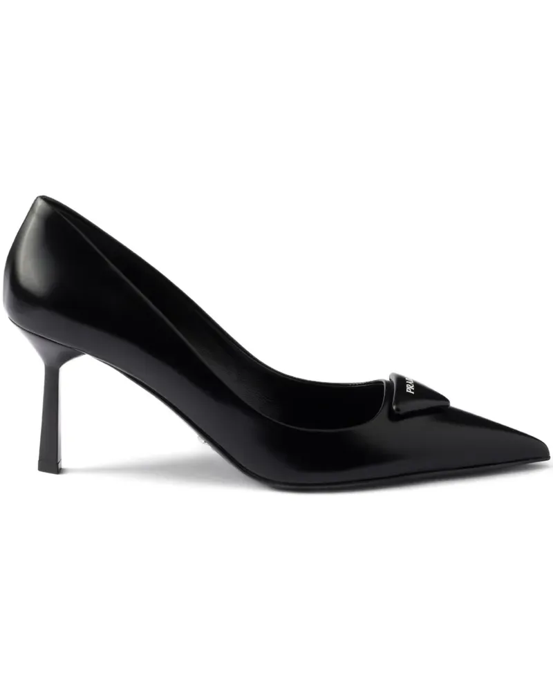Prada Pumps mit spitzer Kappe - Schwarz Schwarz